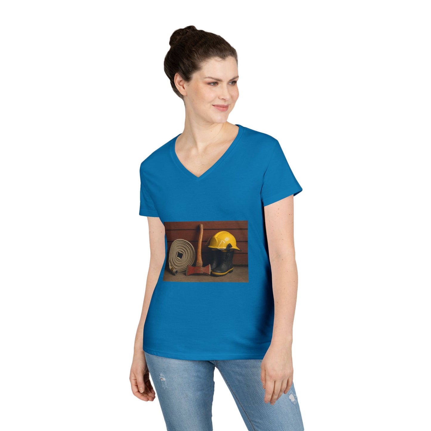Fire/Rescue Appreciation Women's V-Neck T-Shirt