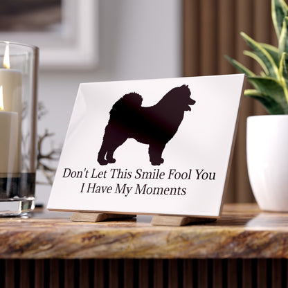 Fool You Ceramic Photo Tile