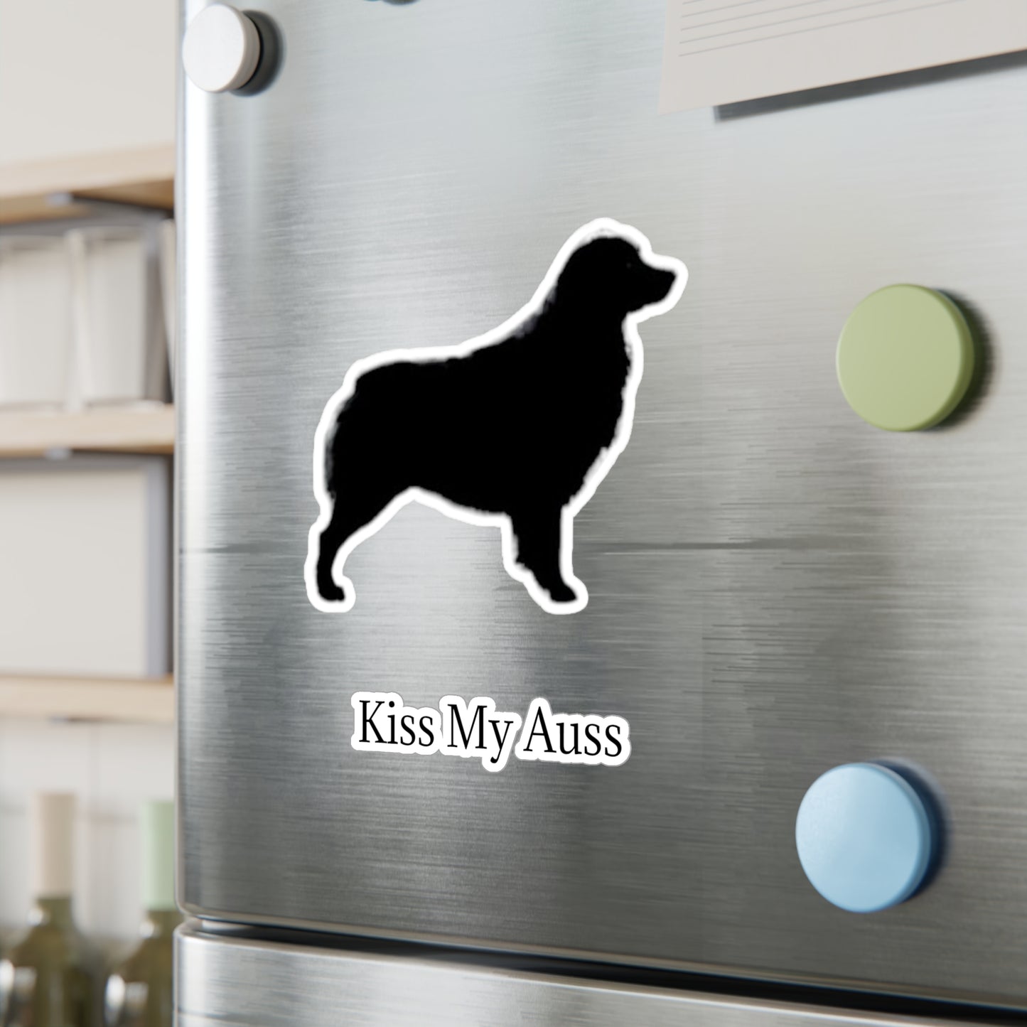 Kiss My Auss Vinyl Decal