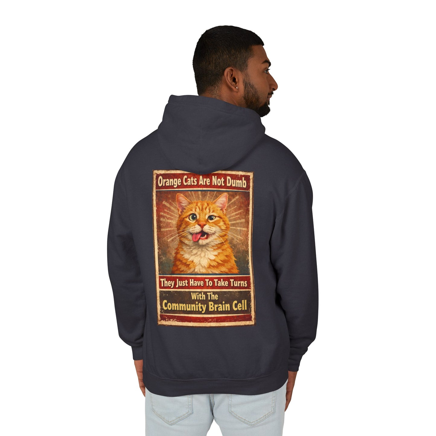 Community Brain Cell Unisex Lightweight Hoodie