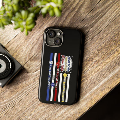 Slow Down Move Over Flag iPhone Case