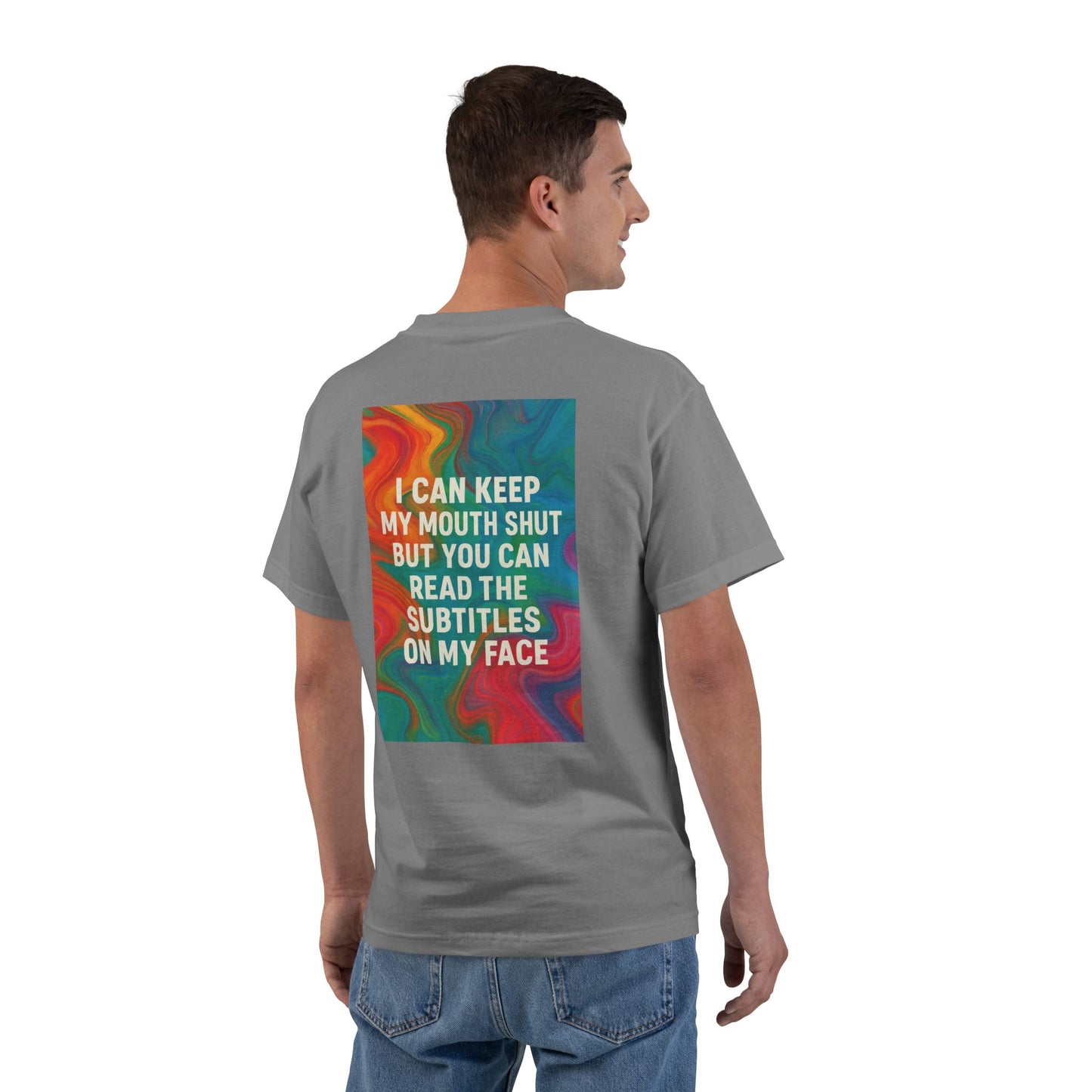Subtitles Men's Short-Sleeve Crewneck Tee
