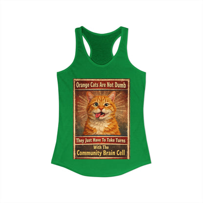Community Brain Cell Women's Racerback Tank