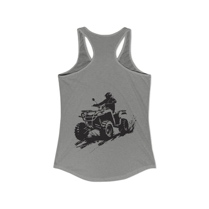 Slingin' Mud Quad Women's Racerback Tank
