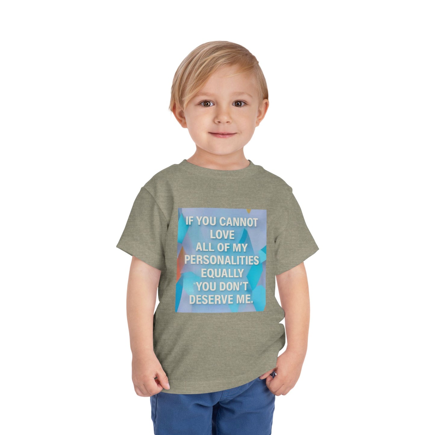 All Of My Personalities Toddler Unisex Short Sleeve Crewneck Tee