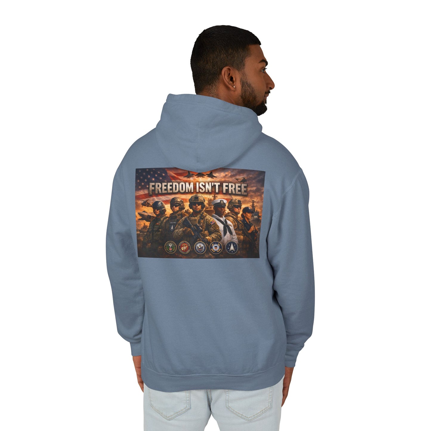 Freedom Isn't Free Unisex Lightweight Hoodie
