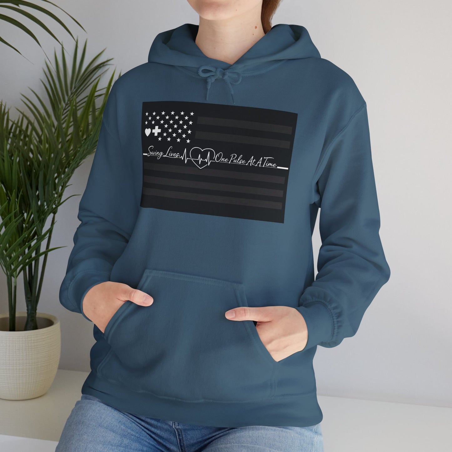 Thin White Line Unisex Hoodie