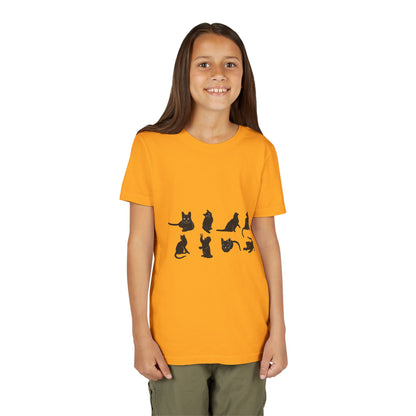 Cats Youth Unisex Short Sleeve Crewneck Tee