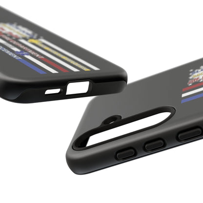 Slow Down Move Over Flag Samsung Case