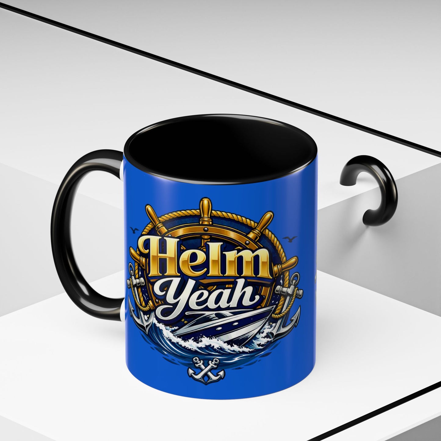 Helm Yeah 2-Tone Coffee Mug