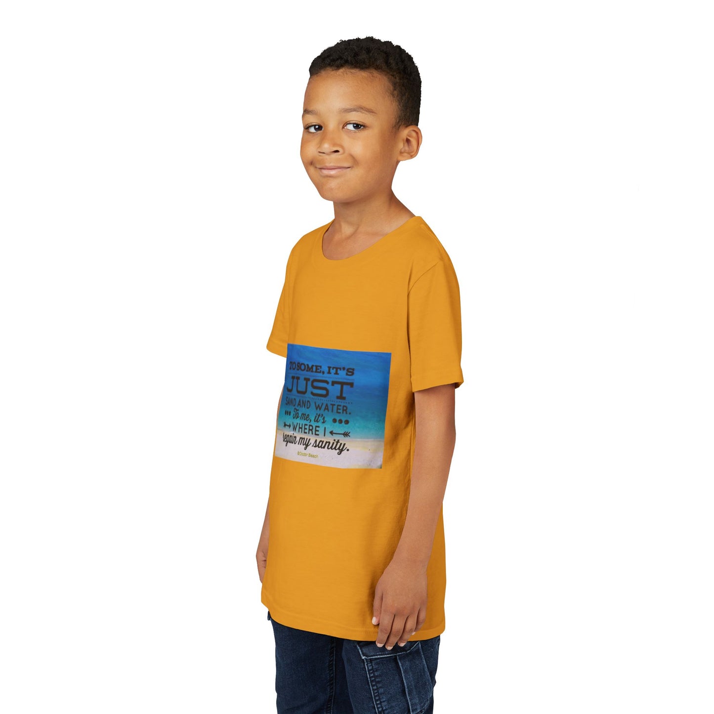 Dr. Beach Youth Unisex Short Sleeve Crewneck Tee