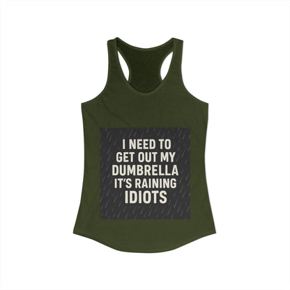 Dumbrella Women's Racerback Tank