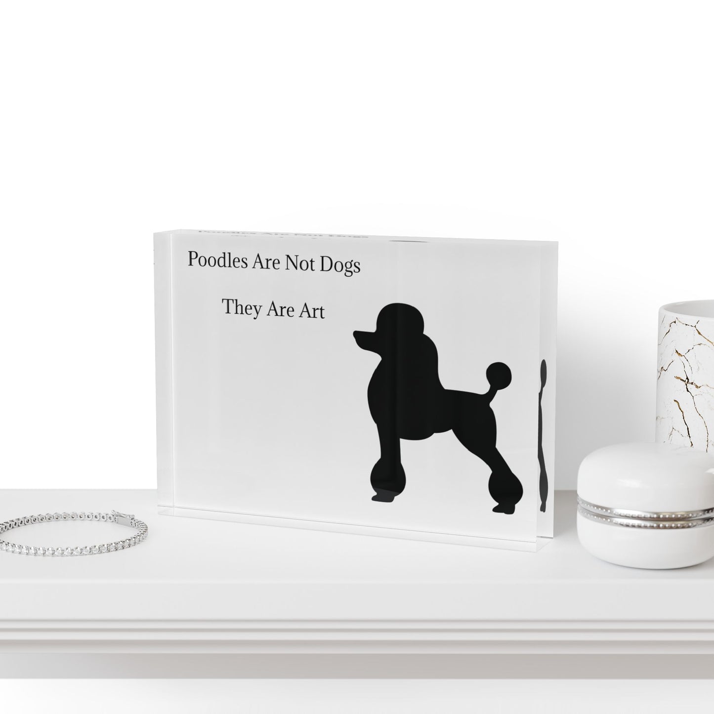 Not Dogs Acrylic Photo Block