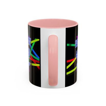 Glow Sticks 2-Tone Coffee Mug