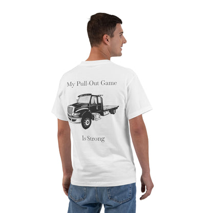 Pull Out Flatbed Men's Short-Sleeve Crewneck Tee