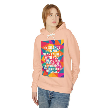 Speechless Unisex Lightweight Hoodie