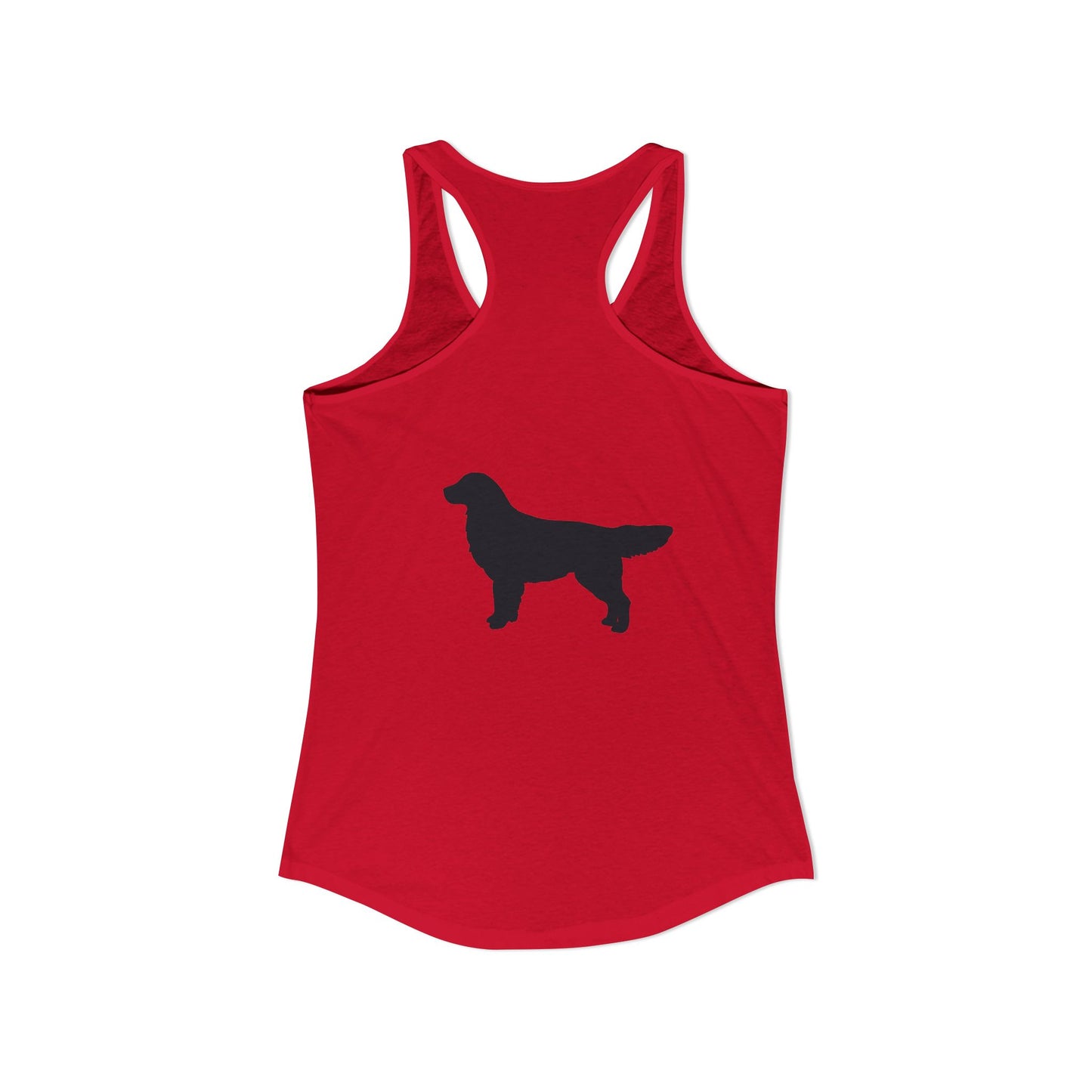 Golden Silhouette Women's Racerback Tank