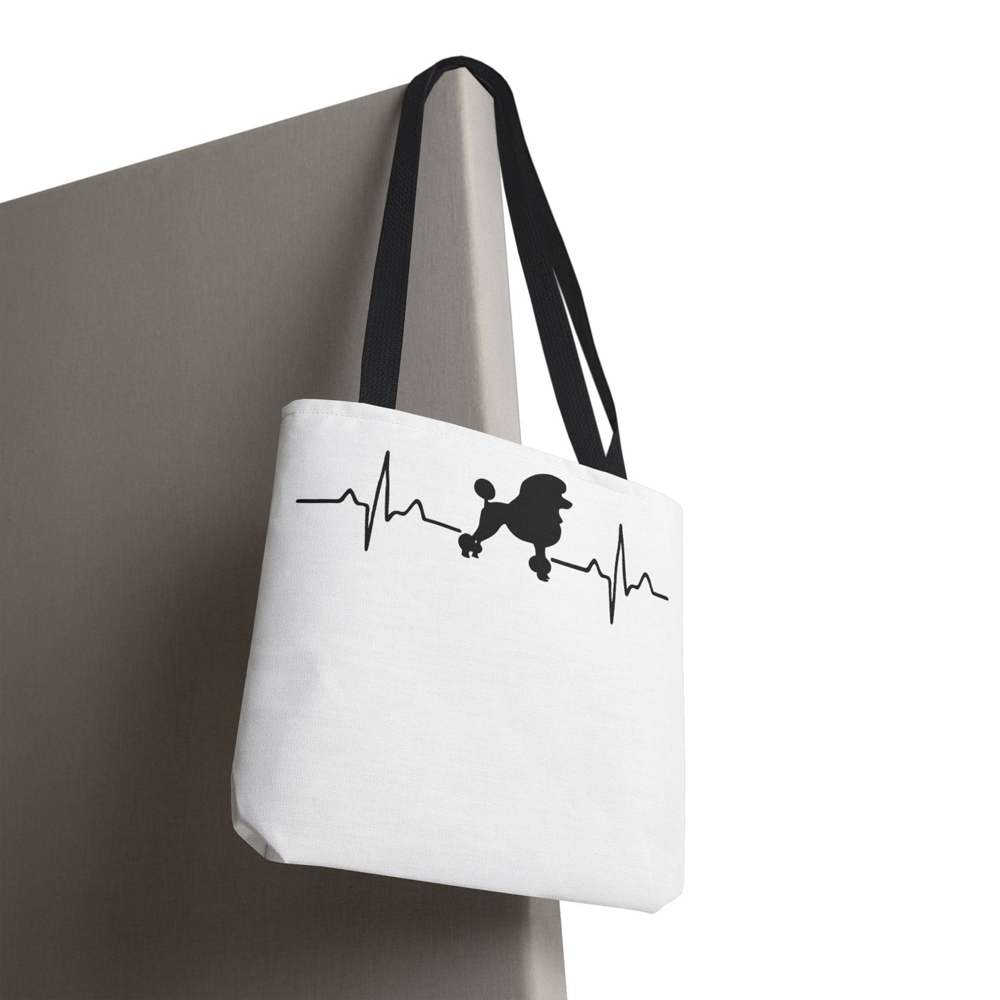 My Heart Beats For Poodles Tote Bag