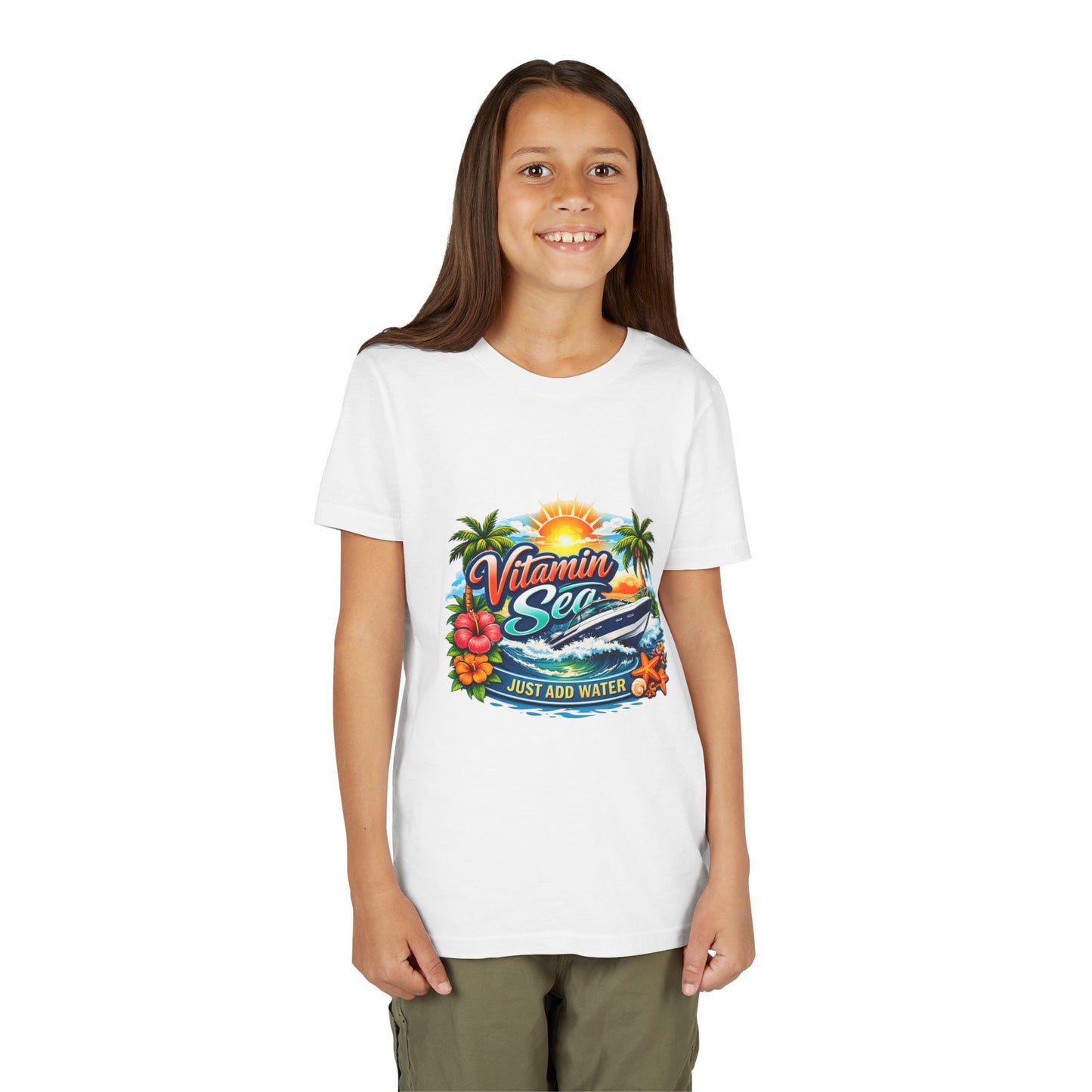 Vitamin Sea Youth Unisex Short Sleeve Crewneck Tee