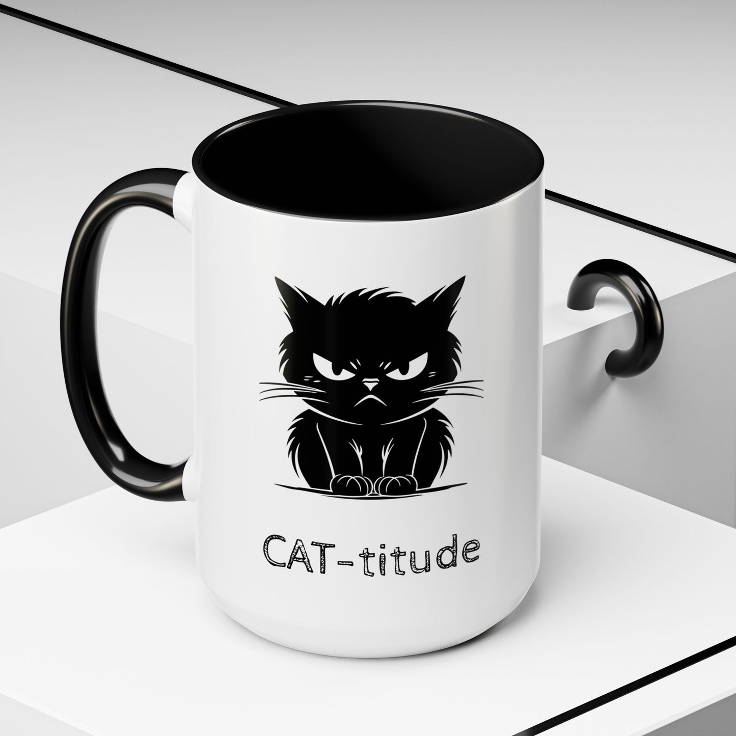 CAT-titude 2-Tone Coffee Mug