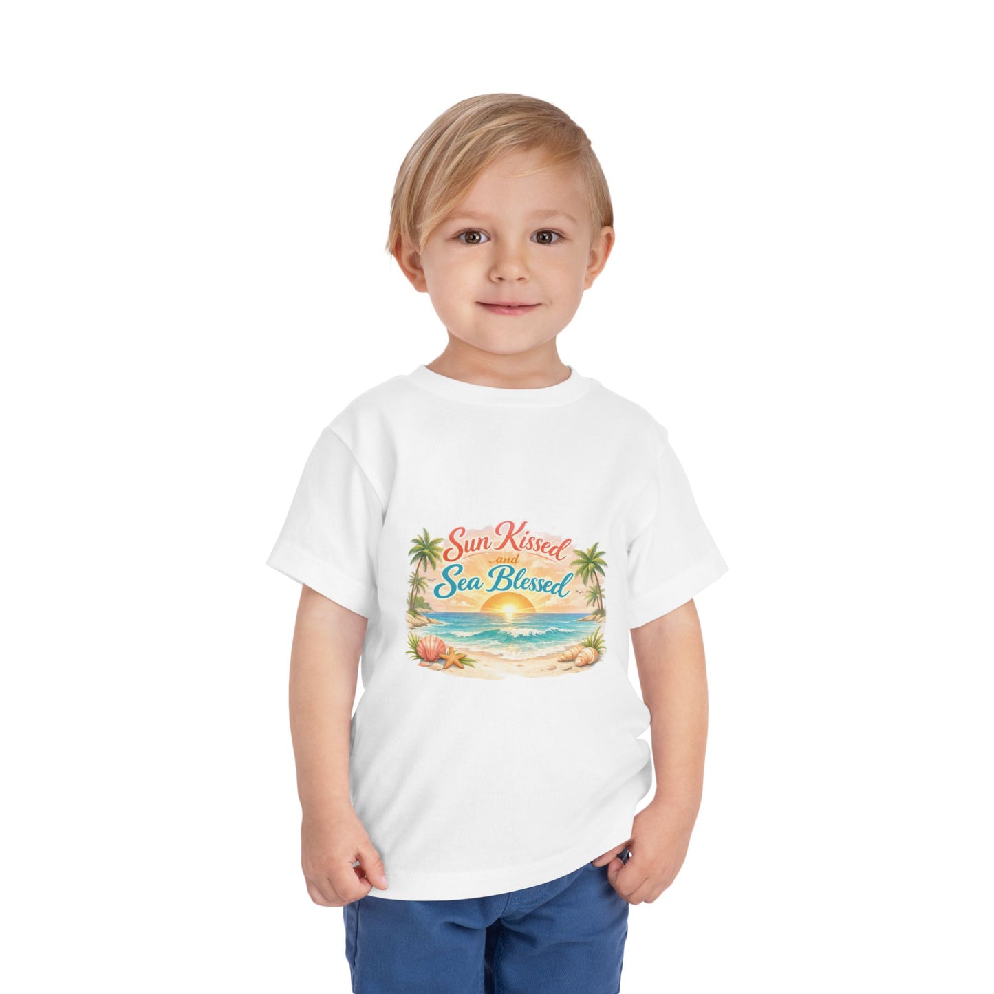 Sun Kissed Toddler Unisex Short Sleeve Crewneck Tee