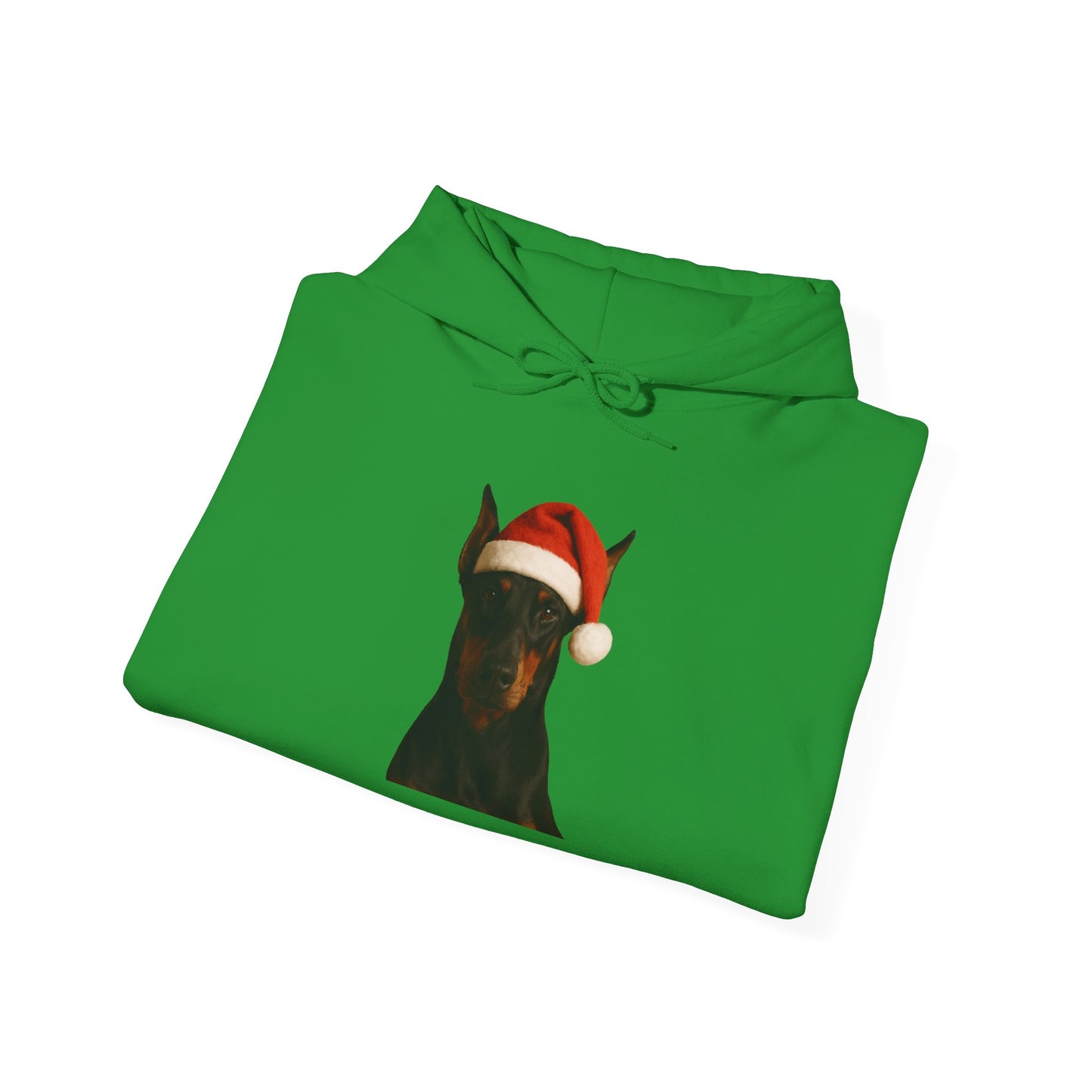 Santa Paws Doberman Unisex Hoodie