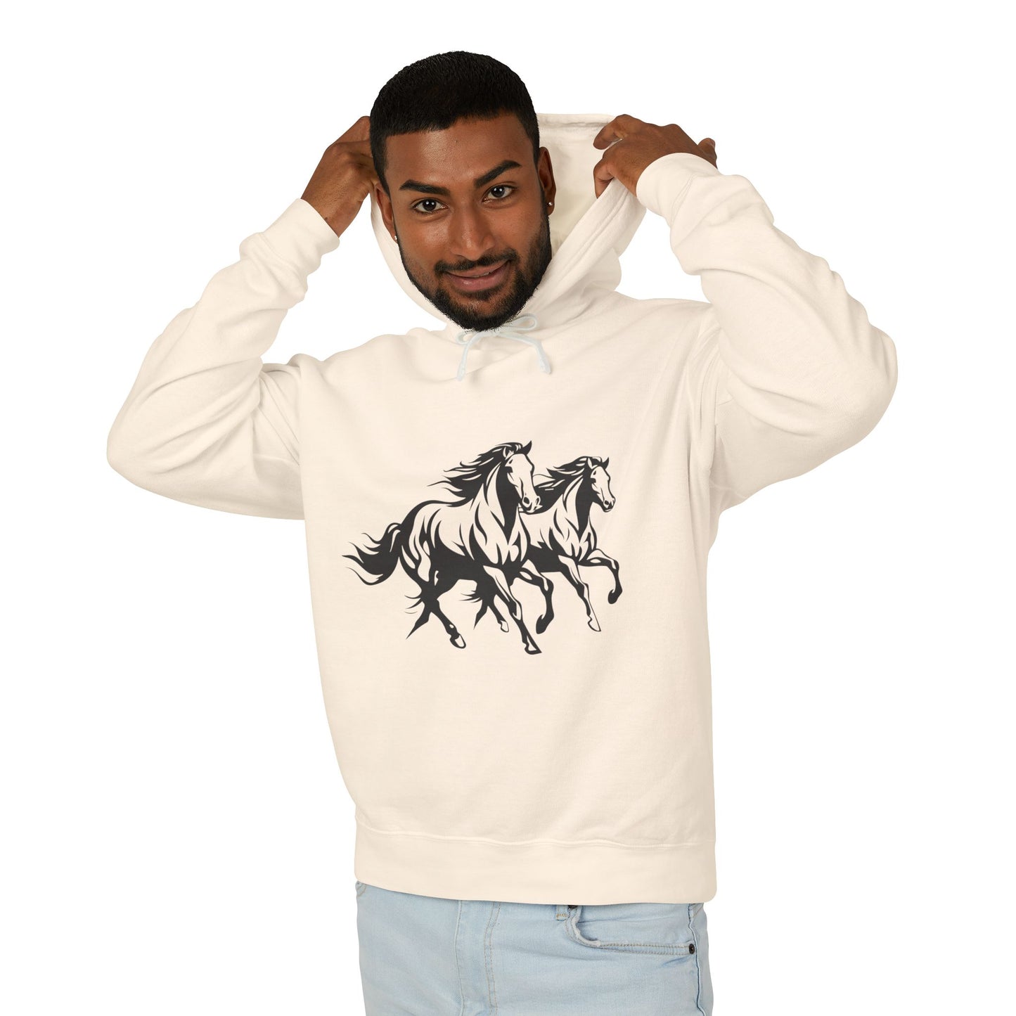 Horsin' Around Unisex Lightweight Hoodie