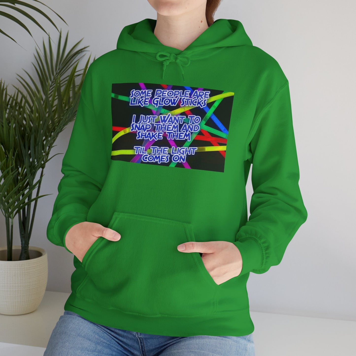 Glow Sticks Unisex Hoodie