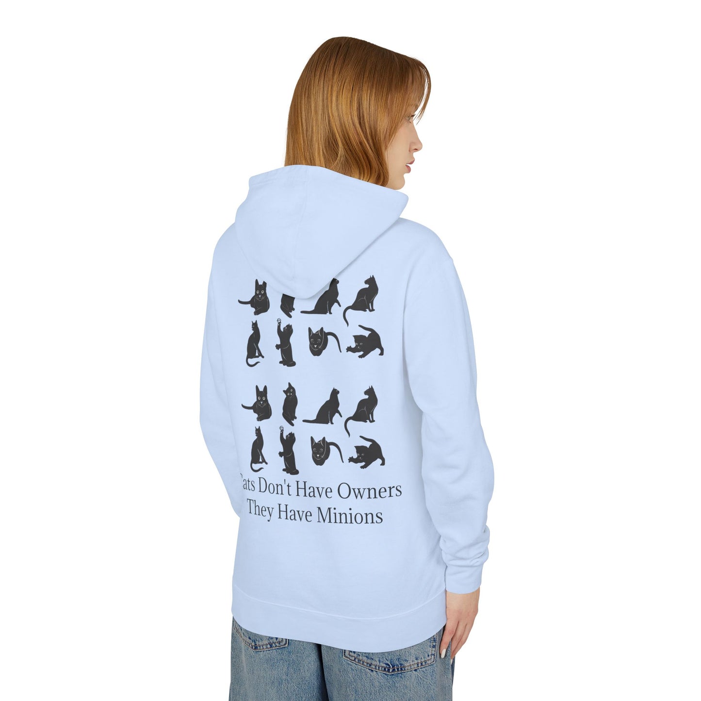 Cat Minions Unisex Lightweight Hoodie