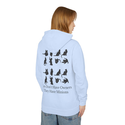 Cat Minions Unisex Lightweight Hoodie