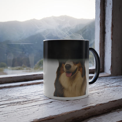Aussie Head Color Changing Mug