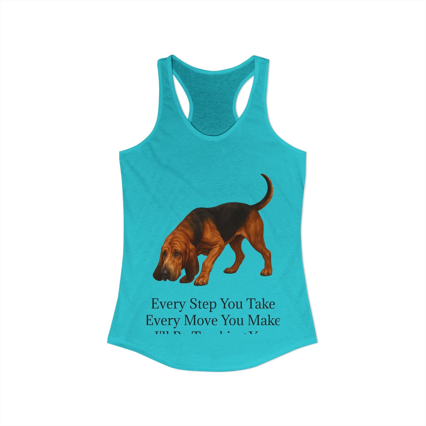 Tracking You Women's Racerback Tank