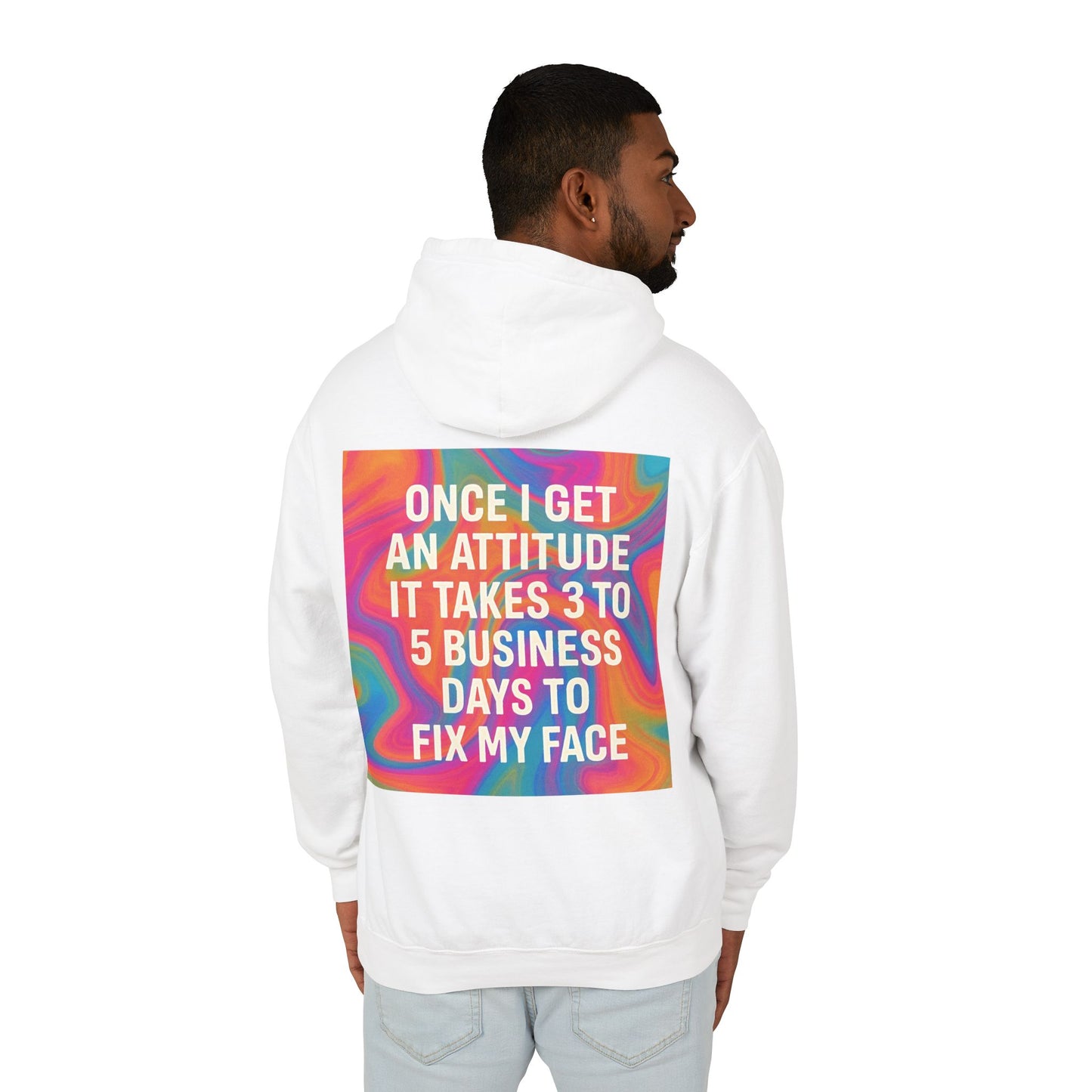Fix My Face Unisex Lightweight Hoodie