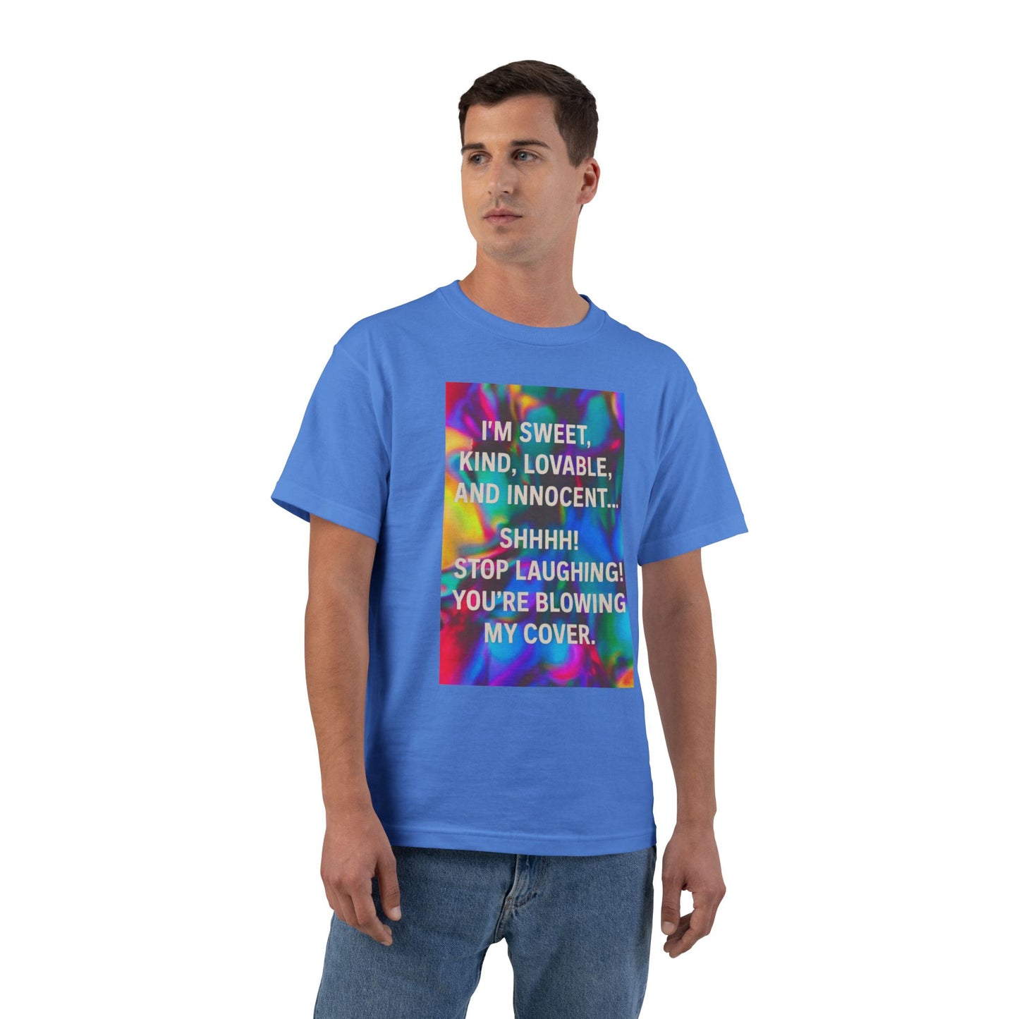 Blowing My Cover Men's Short-Sleeve Crewneck Tee