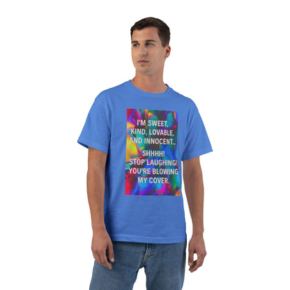 Blowing My Cover Men's Short-Sleeve Crewneck Tee