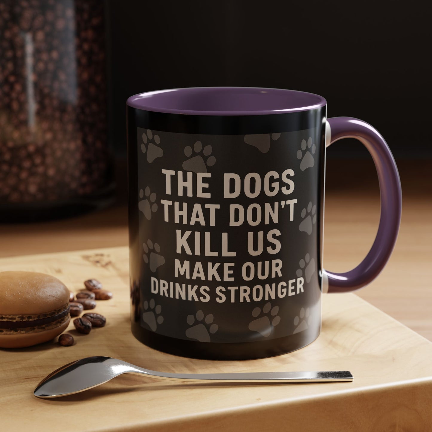 Drinks Stronger 2-Tone Coffee Mug