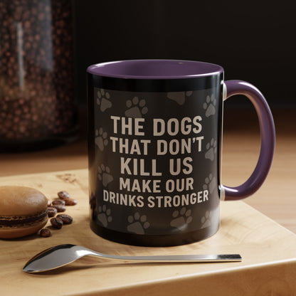 Drinks Stronger 2-Tone Coffee Mug