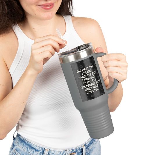 Gangster Rap Insulated Travel Mug