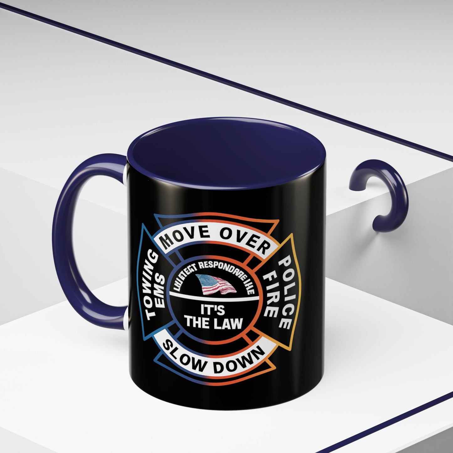 Let First Responders Live 2-Tone Coffee Mug