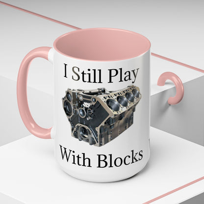 Play With Blocks 2-Tone Coffee Mug