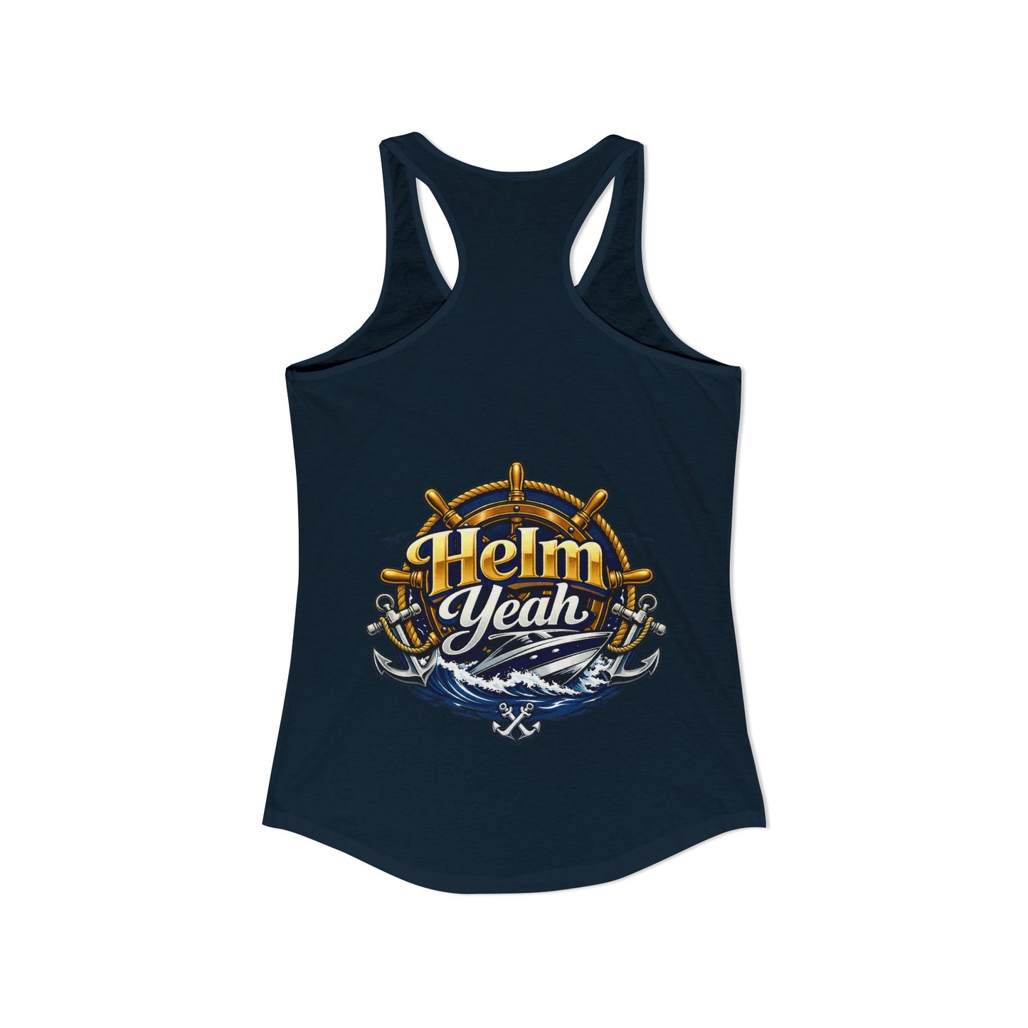 Helm Yeah Women's Racerback Tank