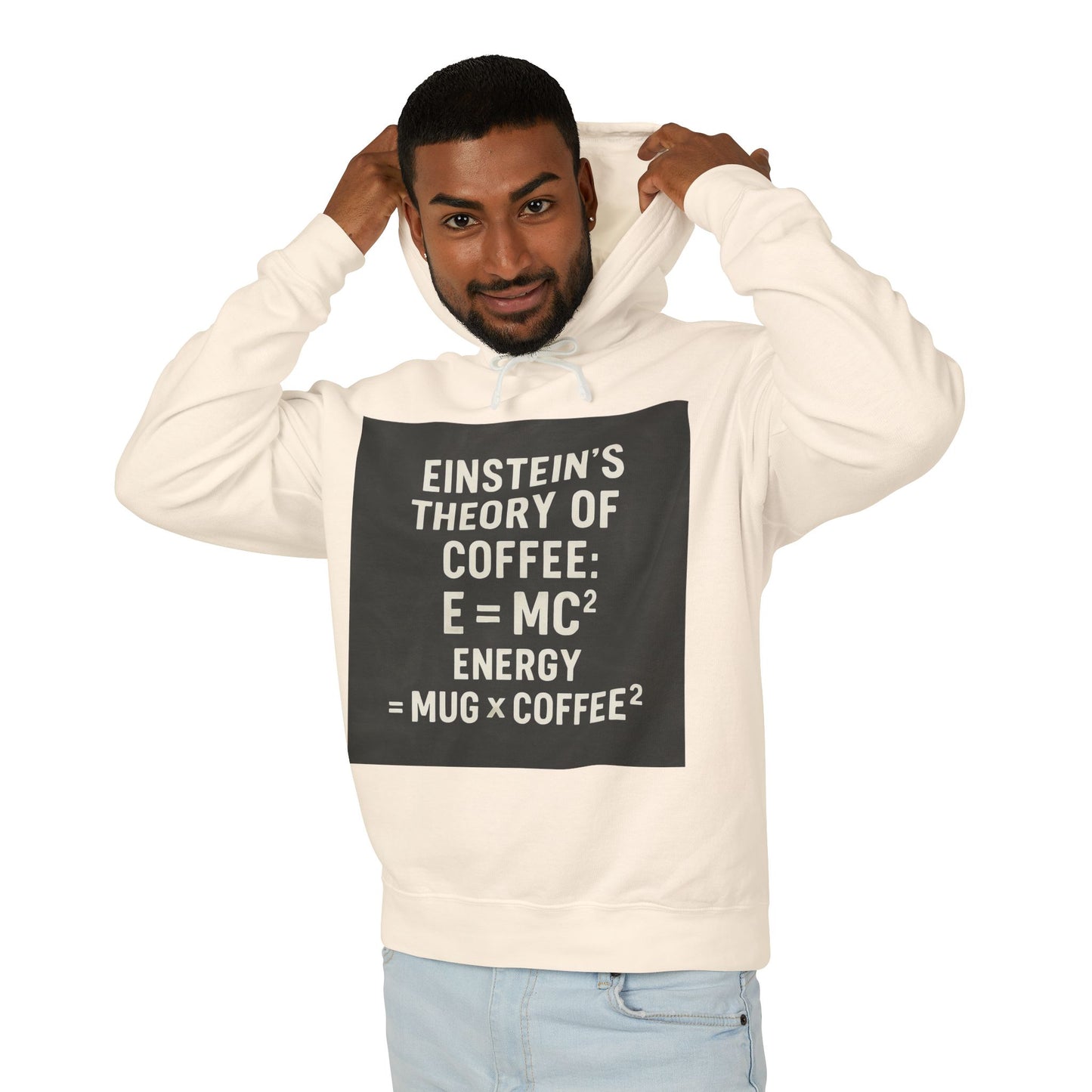 Einstein's Theory Of Coffee Unisex Lightweight Hoodie