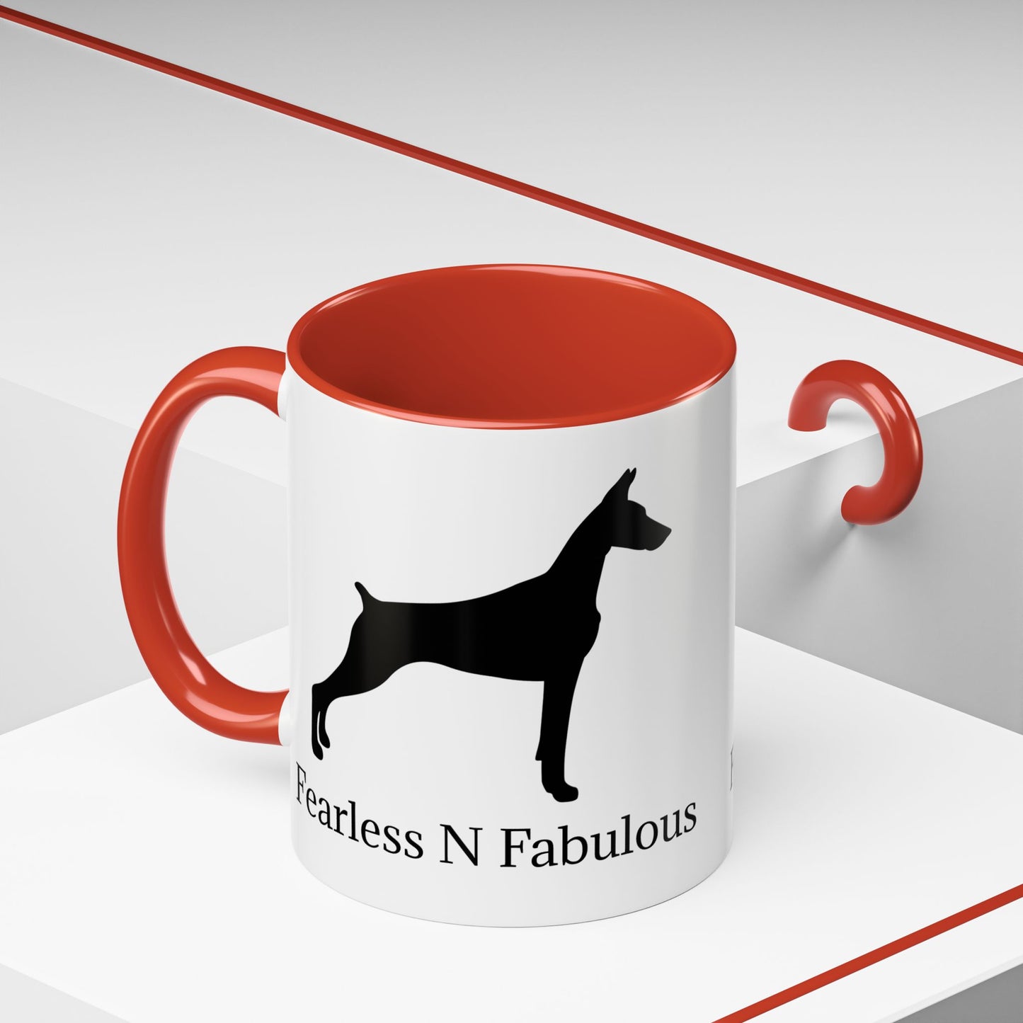 Fearless N Fabulous 2-Tone Coffee Mug