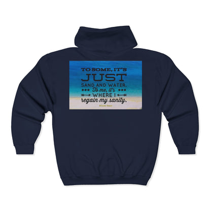 Dr. Beach Unisex Full Zip Hoodie