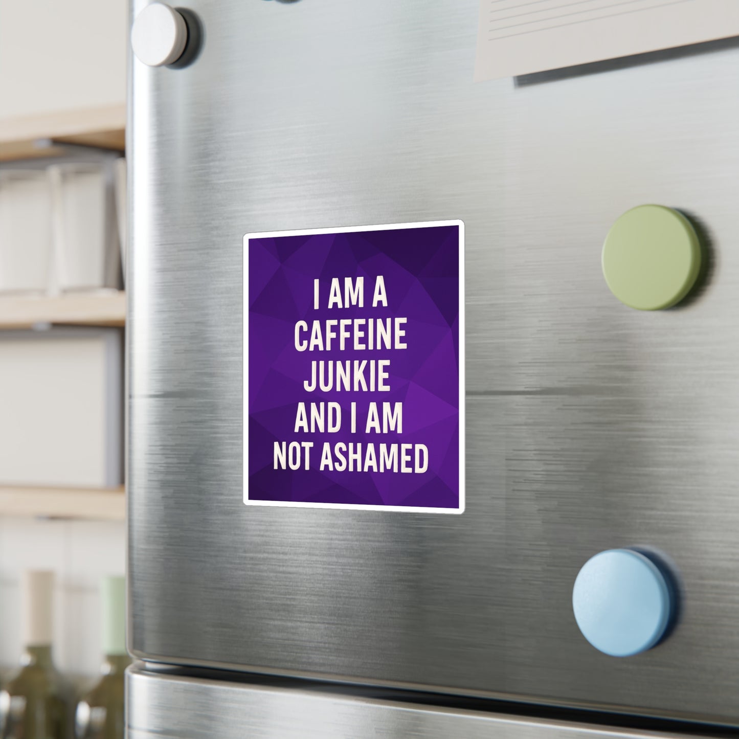 Caffeine Junkie Vinyl Decal