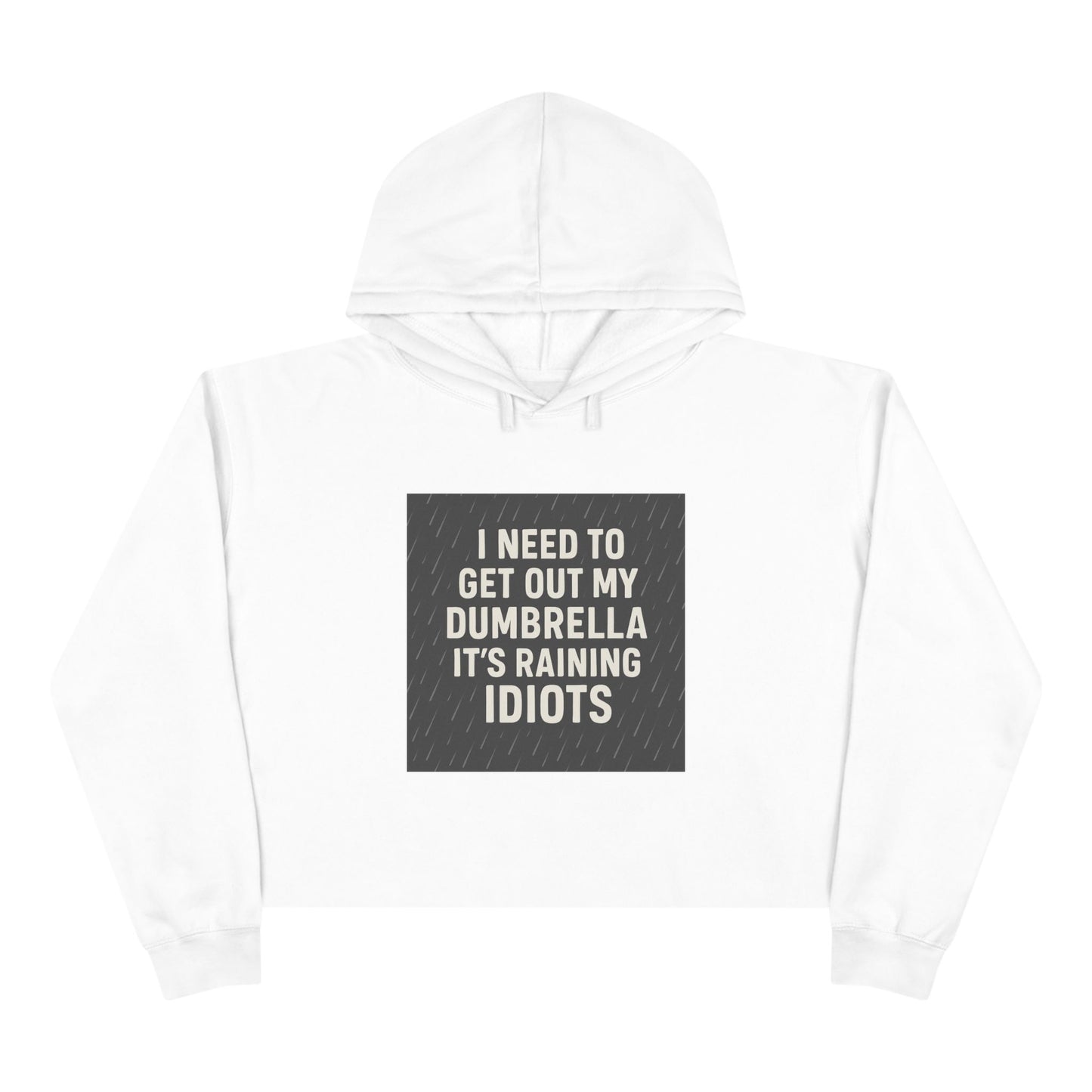 Dumbrella Women's Crop Hoodie