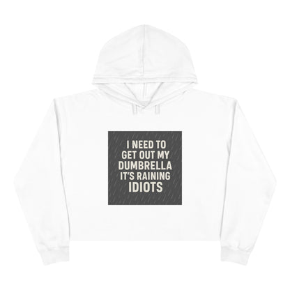 Dumbrella Women's Crop Hoodie