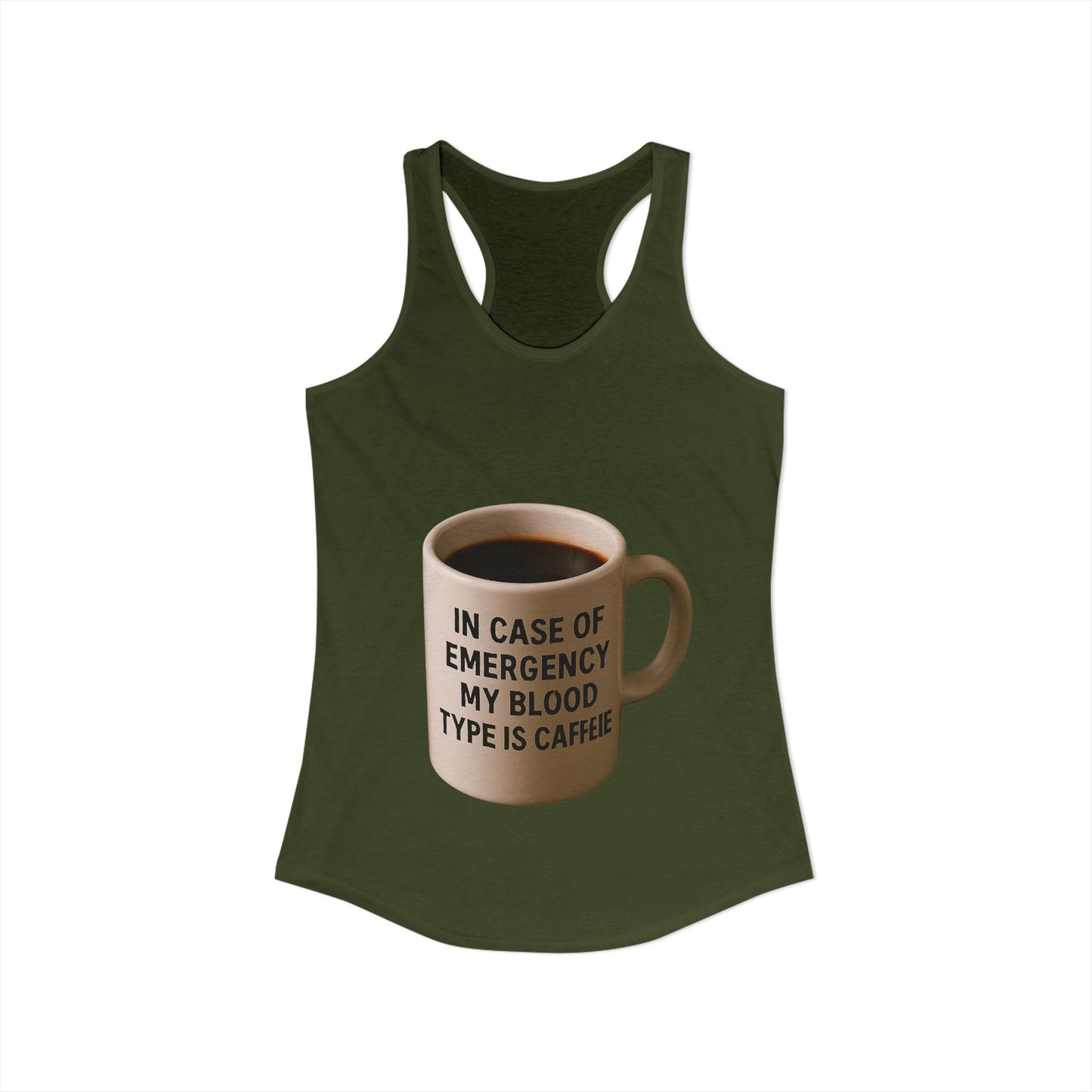 Blood Type Women's Racerback Tank
