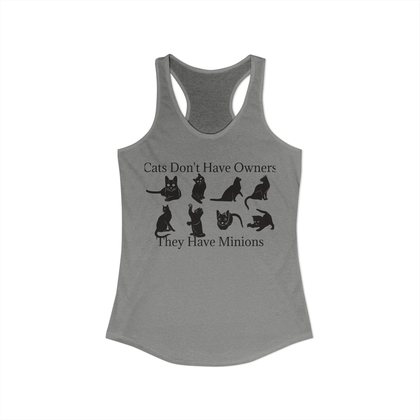 Cat Minions Women's Racerback Tank