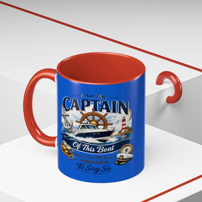 Captain 2-Tone Coffee Mug